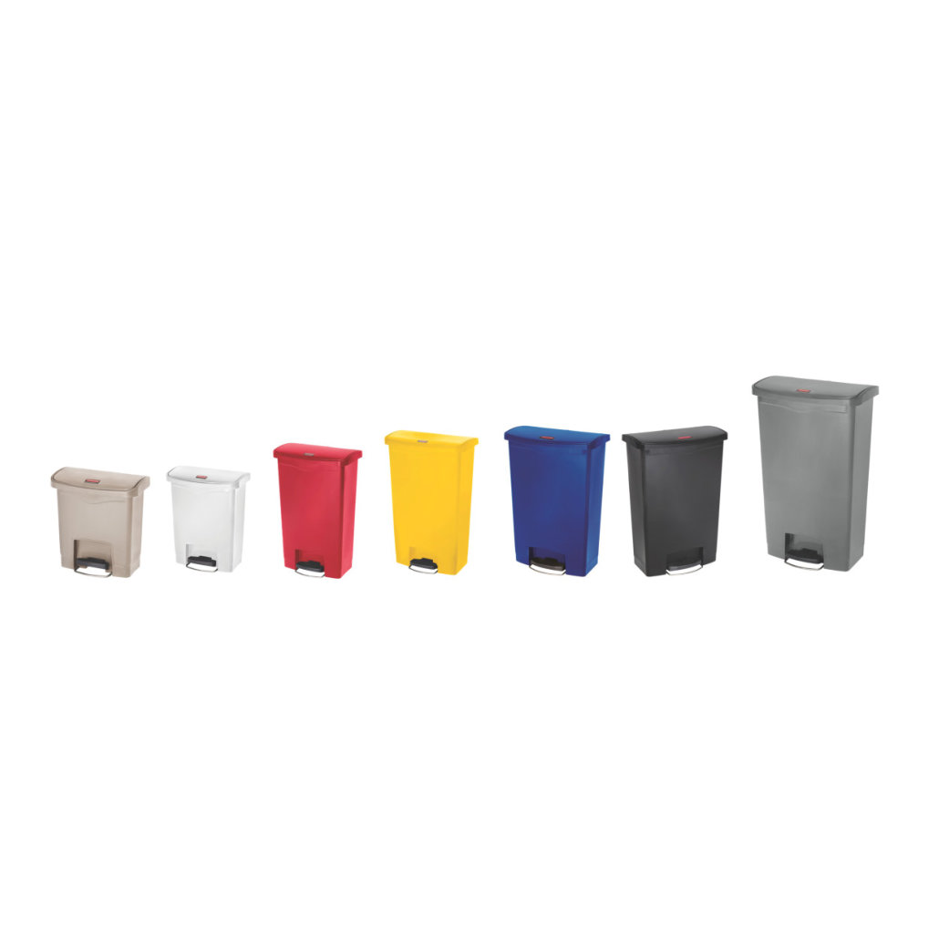 Duft 24 Slim Jim® Tretabfallbehälter aus Kunststoff