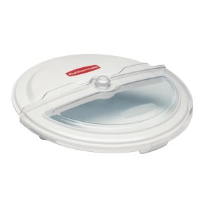 BRUTE® rotierender Deckel, passend für 76 L Behälter, inkl. Portionierschaufel, weiß