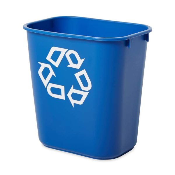 Recycling-Abfallkorb, klein, 12 l, blau