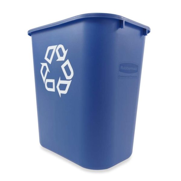 Recycling-Abfallkorb, mittelgroß, 26 l, blau