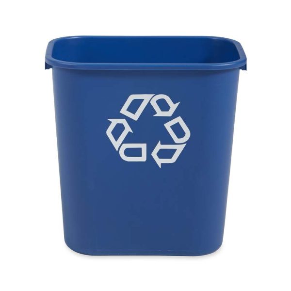 Recycling-Abfallkorb, mittelgroß, 26 l, blau